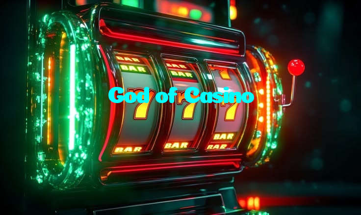 God of Casino casino presented on mobile device in Pakistan with slots and live games